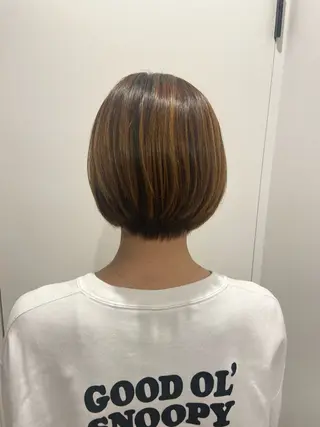 ショート ヤタガイ ミツエのヘアスタイル