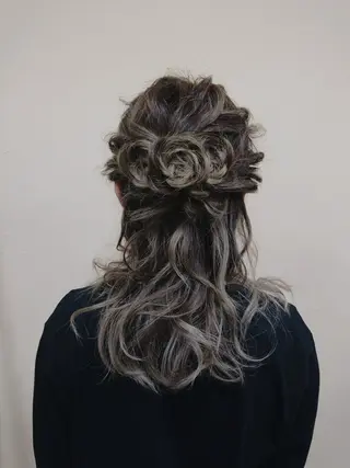 ヘアアレンジ hum立川 水野由香のヘアスタイル