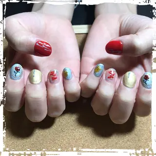 ネイル ECLAT エクラ所属・寺山 千鶴のネイルデザイン