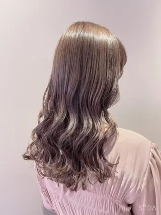 ロング カラー ヘアアレンジ 💖艶と似合わせ💖 カラーカット💖のヘアスタイル