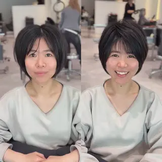 ショート ✨大人ショート特化 /カットモデル/銀座のヘアスタイル