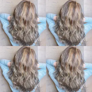 ミディアム カラー レイヤー×髪質改善 マネージャー安藤光司のヘアスタイル