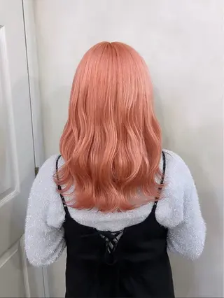 セミロング カラー 杉田 涼のヘアスタイル