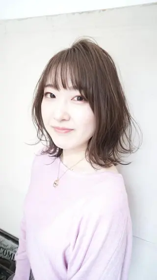 ミディアム ショート/髪質改善/ 【きち】のヘアスタイル