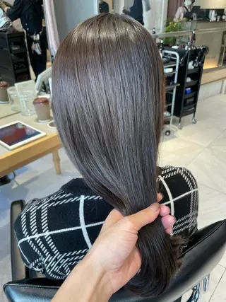 ロング カラー 柔らか透け感カラー 🌿ムロヤリョウスケのヘアスタイル