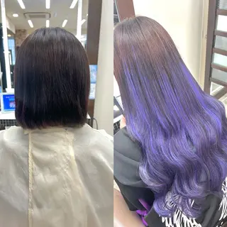 ヘアメ🎀推しカラー 🥣横浜/しほ🧸のヘアスタイル