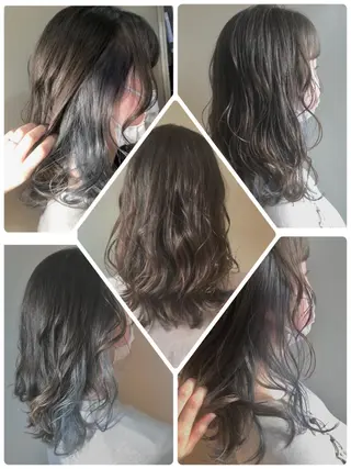 カラー OJIMA YUKAのヘアスタイル