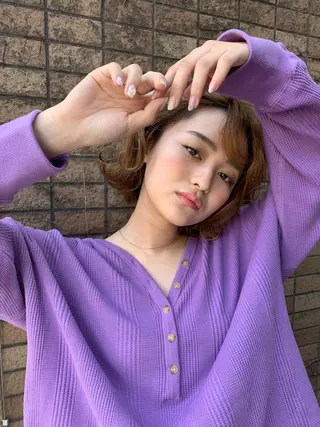 ショート アートディレクター ワダヒサノリのヘアスタイル