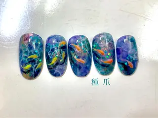 ネイル 種爪 たねつめのネイルデザイン