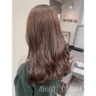 ロング カラー 艶カラー🌟 透明感カラー🌟磯部のヘアスタイル