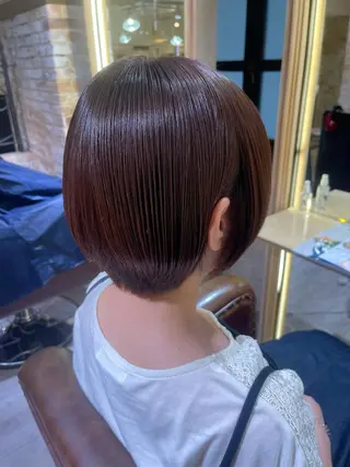 ショート 千代 夏輝のヘアスタイル