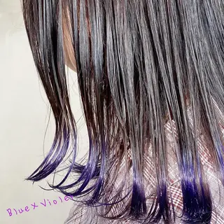 セミロング 寄主 洸雅のヘアスタイル