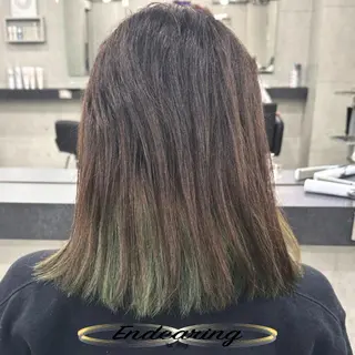 カラー 柳田 怜那/銀座 Endearingのヘアスタイル