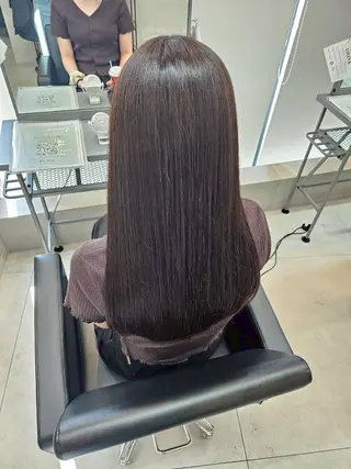 ロング 茶谷 沙穂のヘアスタイル