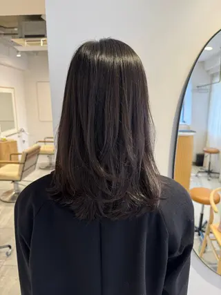 ミディアム 髪質改善ストレート Airi🪽🫧のヘアスタイル
