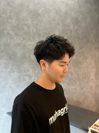メンズ パーマスタイル特化◎ 永戸圭汰のヘアスタイル
