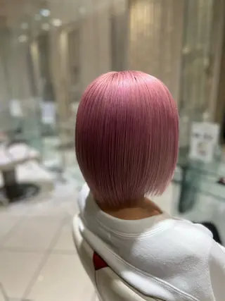 ショート カラー 髪質改善×ハイトーン ✨倉持のヘアスタイル