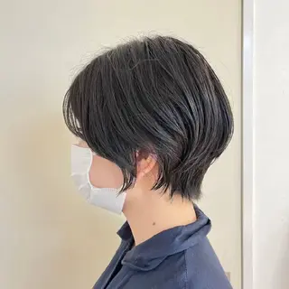 ショート 安永 萌花のヘアスタイル