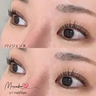 マツエク・マツパ u’i アイリストのマツエク・マツパデザイン