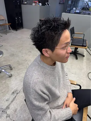 ショート メンズ メンズ専門サロン wokeのヘアスタイル