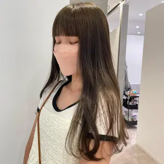 ロング カラー ベージュ🤎透明感 カラー🤎anriのヘアスタイル