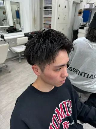 ショート メンズ メンズ専門美容師店長 💈高橋和真💈のヘアスタイル