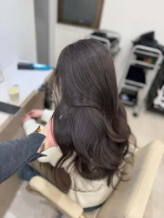 ロング 髪質改善韓国レイヤー SHIORI🦋のヘアスタイル