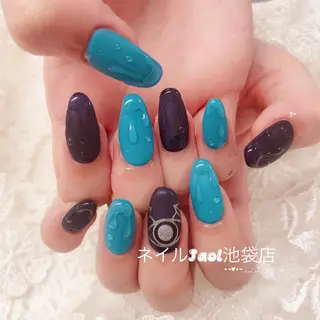 ロング ネイルJaol 池袋のネイルデザイン