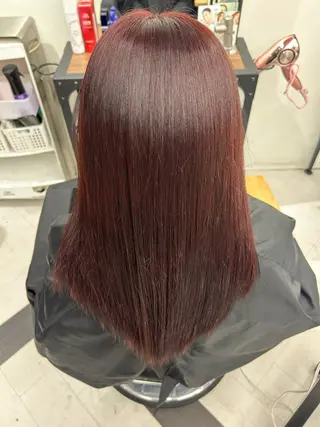 ロング カラー himari💜 暖色/レイヤーカットのヘアスタイル