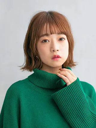 ミディアム 似合わせ☆ショート 店舗指名1位✨LEOのヘアスタイル