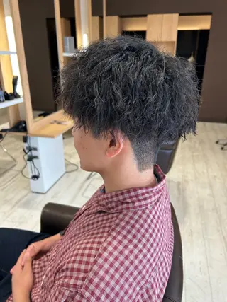 パーマ メンズ Hattori Ryukiのヘアスタイル