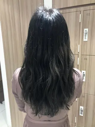 ロング カラー ヘアセット/メンズ パーマChihoのヘアスタイル