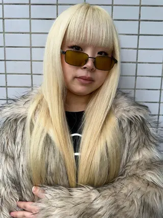 ロング カラー 🎀オイダイラ モモカ🎀のヘアスタイル