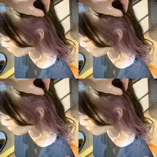 ミディアム ✨縮毛矯正✖︎顔周り レイヤー✨ナカムラのヘアスタイル