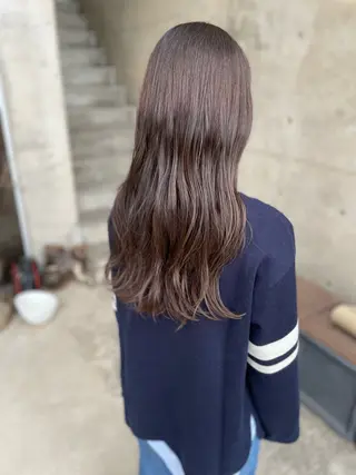 ロング カラー t.（ティードット）所属・日高 香織のヘアスタイル