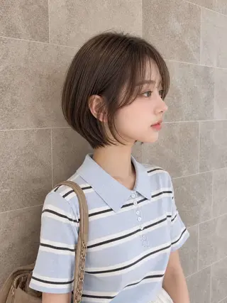 ショート カットモデル募集‎ / 角本 藍のヘアスタイル
