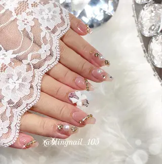 ネイル 23時まで❤︎韓国、 ワンホンネイルのネイルデザイン