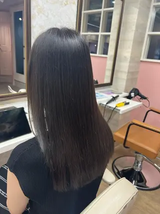 ロング 髪質改善/ メンズカット・パーマのヘアスタイル