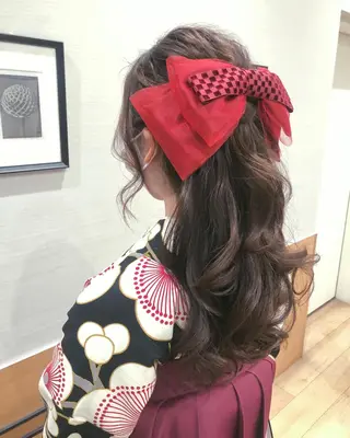 ヘアアレンジ ヘアセット ✴︎Mai✴︎銀座のヘアスタイル