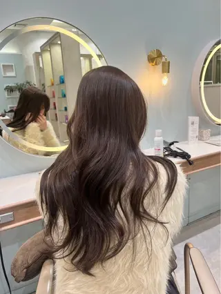 ロング Wカラー┆ブラウン ┆うる艶┆ゆうはのヘアスタイル