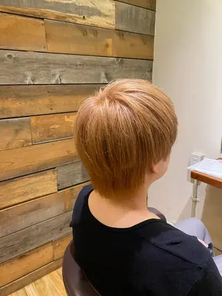 ショート カラー メンズ 三戸 修平のヘアスタイル