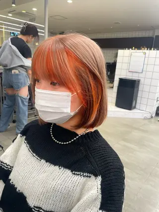ロング カラー *モデル募集🤍横浜 透明感カラー🫧のヘアスタイル