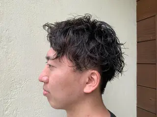 パーマ メンズ 清光 泰之のヘアスタイル