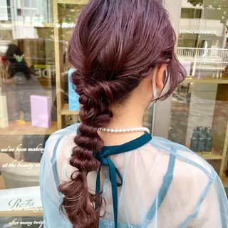 ヘアアレンジ ヘアアレンジ 🌿あがりれいなのその他イメージ