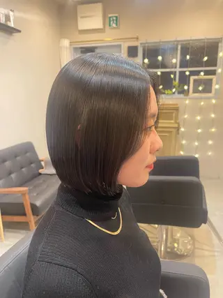 ミディアム nowhere ノーウェアのヘアスタイル