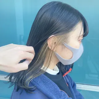 ミディアム カラー ✂️ショート指名 No.1 鍋田 貴大のヘアスタイル
