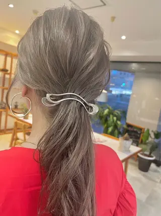 ミディアム Lino by hoNuaのヘアスタイル