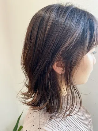 ミディアム カラー ◤ Jammin.◢ Mizuho.のヘアスタイル