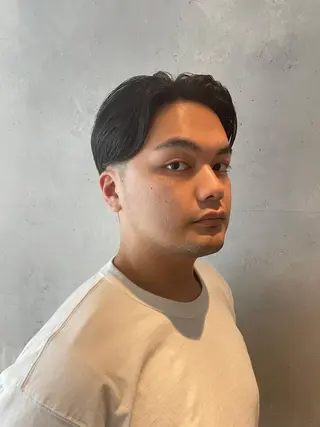 ショート メンズ 骨格補正カット✂︎ 🌟菅野陽介🌟のヘアスタイル