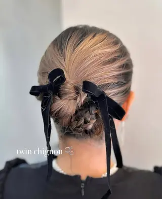 ヘアアレンジ Miku 🦔 / ヘアセットのヘアスタイル